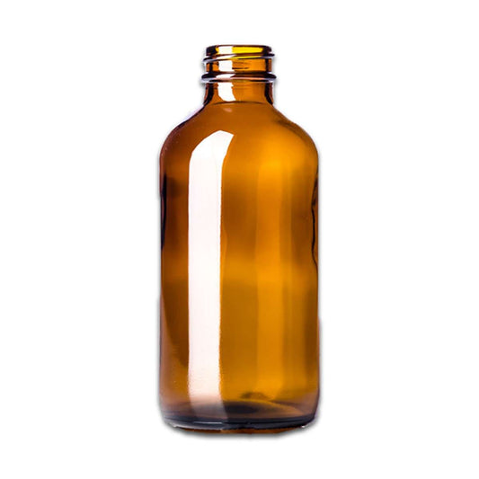 16 oz Amber Glass Bottle (caps NOT included)